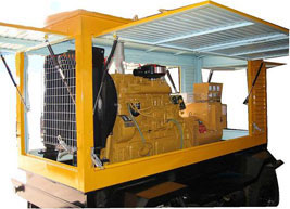 哈巴河移动电站(移动柴油发电机组）